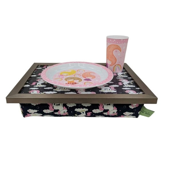 Children's Luxury Lap Tray - Unicorns