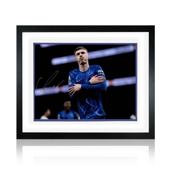 Cole Palmer Signed Image Deluxe Mount Frame