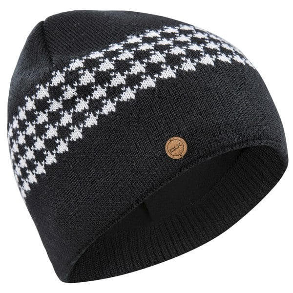 Trespass Mens Capaldi Beanie Hat - Black