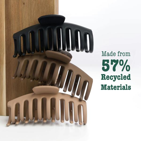 So Eco Essential Claw Clips  - 3 Pack