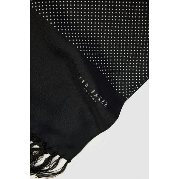 Ted Baker Pindot Silk Twill Scarf