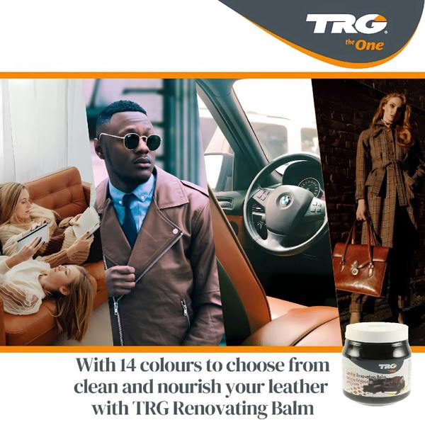 TRG Leather Renovating Balm for Colour Restoration of Smooth Leather 300ml