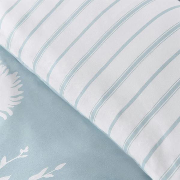 Meadowsweet Floral Seaspray Blue Duvet Cover Set