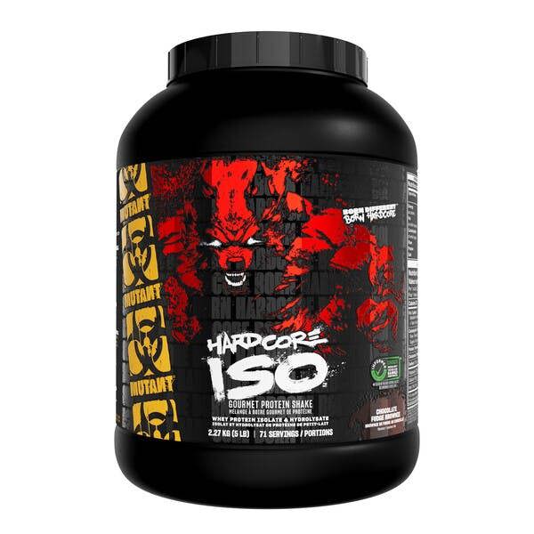 Mutant Hardcore Iso, Chocolate Fudge Brownie - 2270g