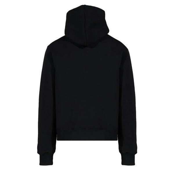 Amiri Pegasus Script Logo Hoodie   in  Black