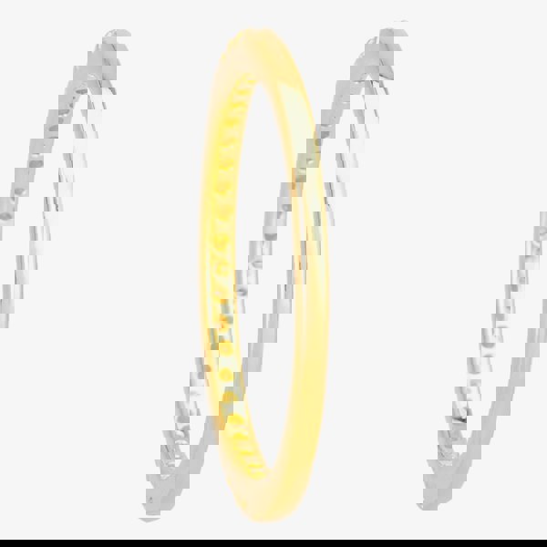 Starbright Gold Cubic Zirconia Claw Set Narrow Half Eternity Ring R6843 3A GP