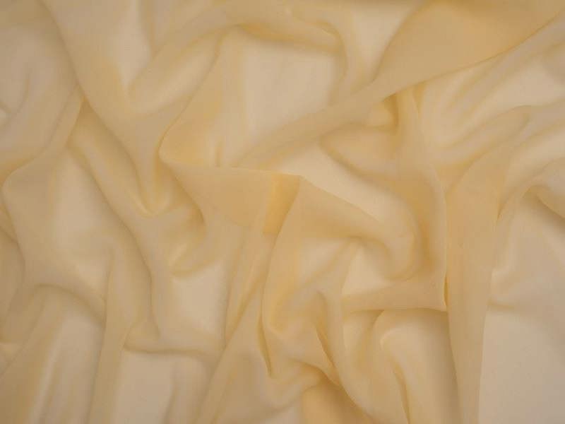 Minerva Core Range Minerva Light Sheer Chiffon Fabric - Plain Design Dressmaking Fabric, 110 cm / 44" Wide - per metre