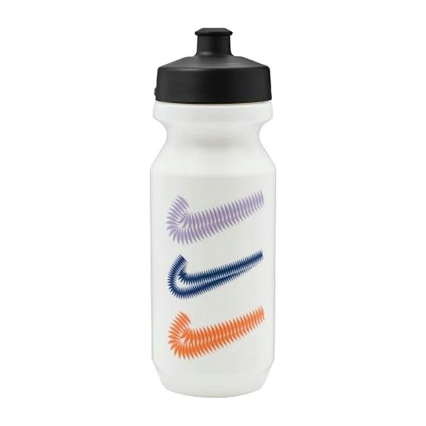 Nike Big Mouth Graphic Sports Bottle - White/Black - 
