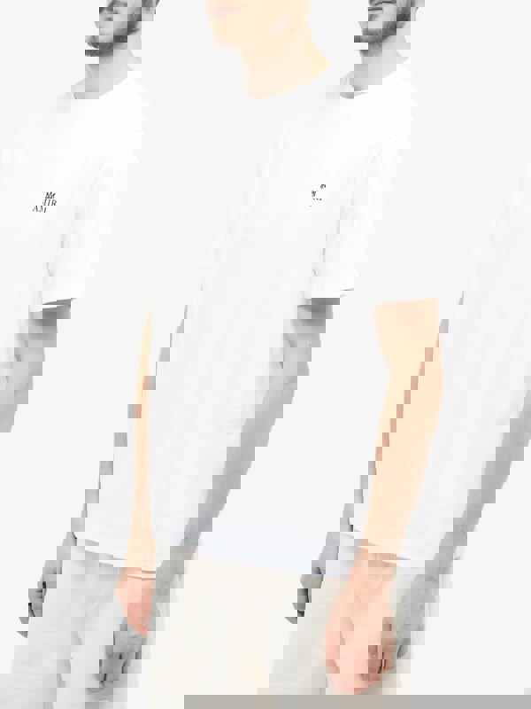 AMIRI MICRO MA BAR TEE WHITE