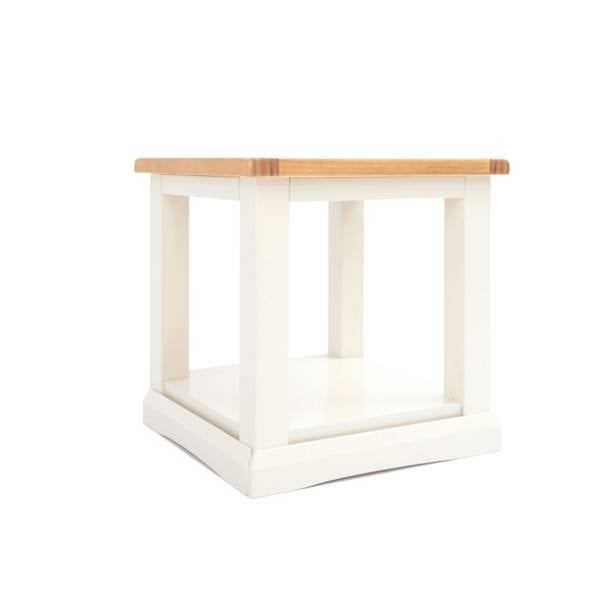 Side Table / End Table with Shelf