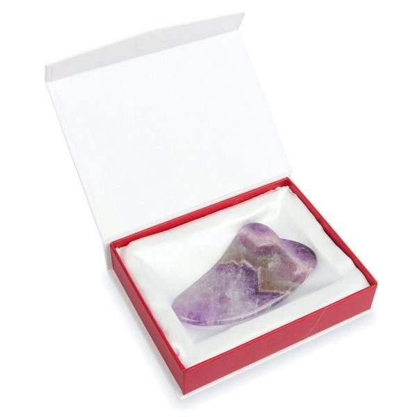 White Lotus Beauty Amethyst Gua Sha