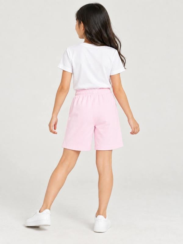 Childsplay Girls Cotton Shorts in Pink
