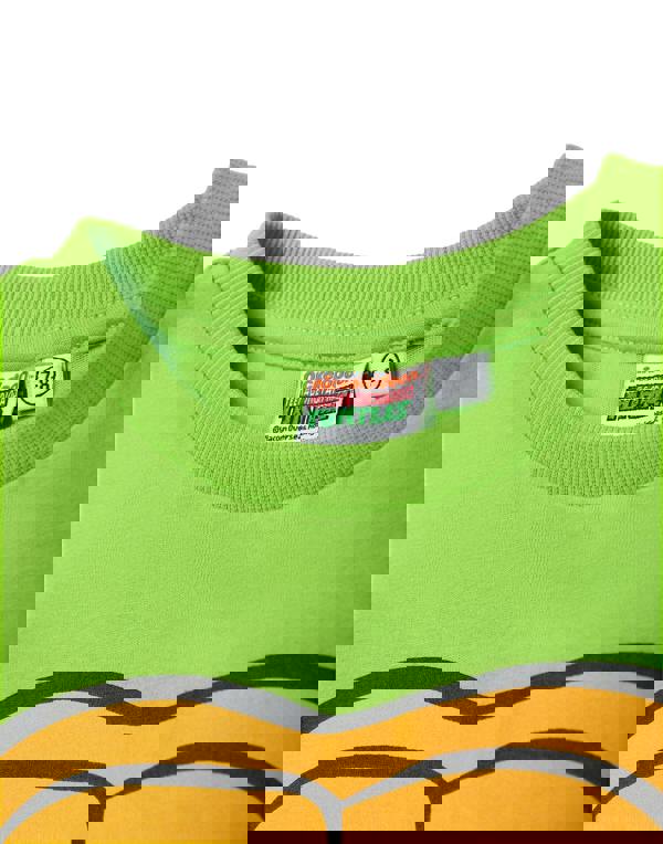 Teenage Mutant Ninja Turtles Mens Green Cosplay Short Sleeved T-Shirt