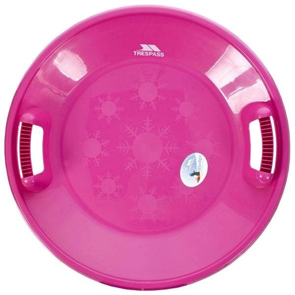 Trespass Little Kids Small Sci-Fi Sledge - Pink - 