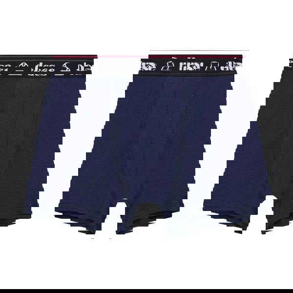 Ellesse Mens Muxel885 Boxer Shorts (Pack of 3) - Black/Navy/Blue - 