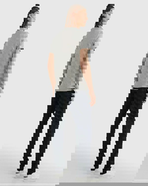 Tommy Hilfiger Mens Core Tommy Logo Tee - Cloud Heather