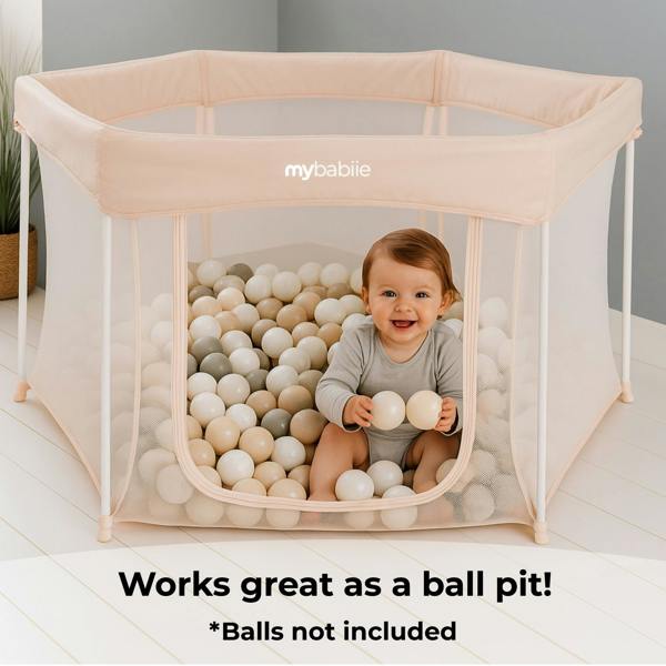 My Babiie Baby Playpen - Blush