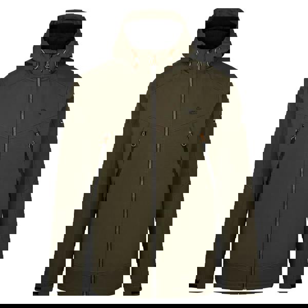 Trespass Mens Hubbard Soft Shell Jacket - Dark Vine