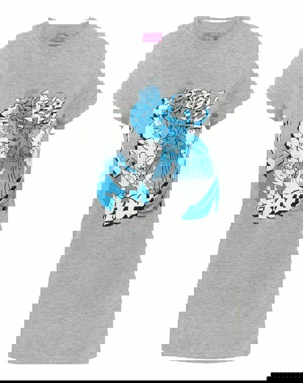 Disney Womens Grey Disney Princess Short Sleeved T-Shirt