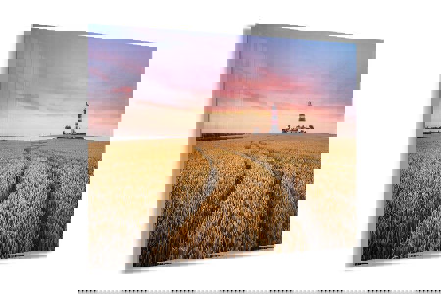 Lighthouse landscape photographic wall art