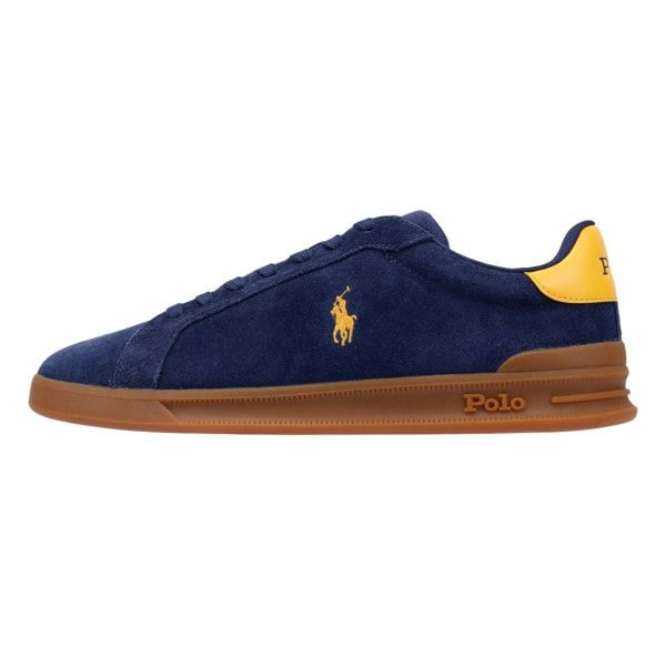Ralph Lauren - 809940313001 Mens HRT CT II Sneakers Low Navy/Gold