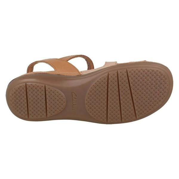 Clarks Ladies Clarks Hook and Loop Summer Sandals Cecily Mix