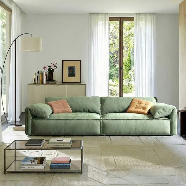 Weilai Concept Simon S20 Two Seater Sofa, Velvet