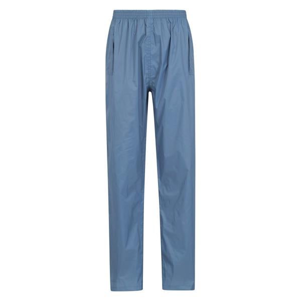 Mountain Warehouse Womens Pakka Waterproof Over Trousers - Blue