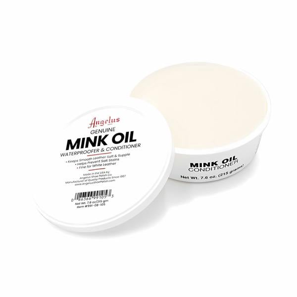 Angelus Mink Oil Conditioner - Deep Leather Protection & Waterproofing 8oz