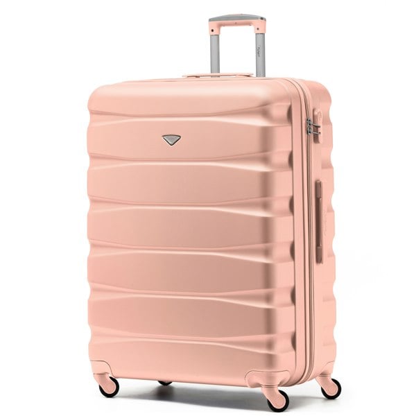 Flight Knight 29" Large Suitcase Check-in Hold Luggage Hard Shell 4 Wheels TSA Lock