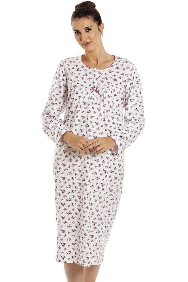 Womens Long Sleeved Nightdresses