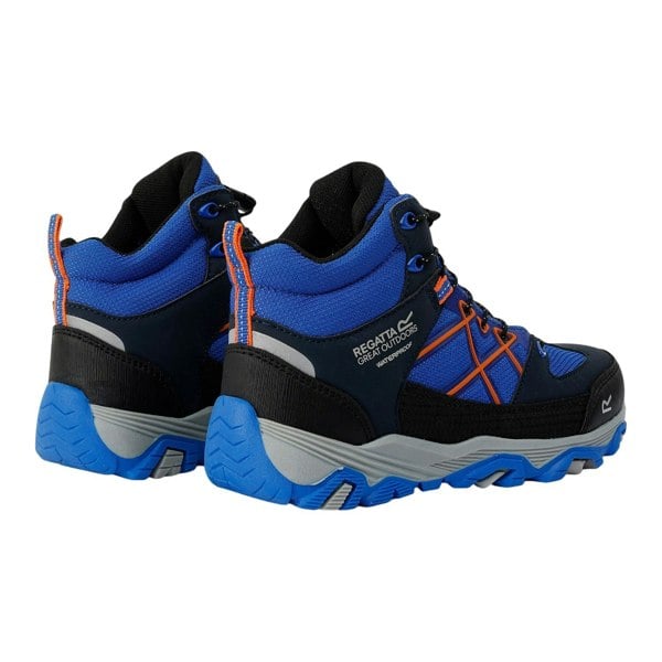 Regatta Childrens/Kids Samaris III Walking Boots - Oxford Blue/Orange