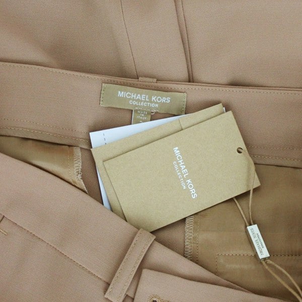 Michael Kors tailored-fit trousers with a tapered leg