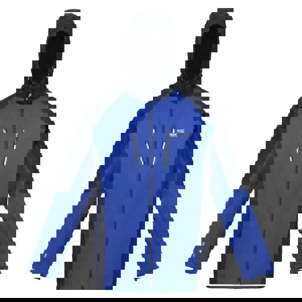 Regatta Mens Calderdale IV Waterproof Softshell Hooded Walking Jacket - New Royal/Navy - 