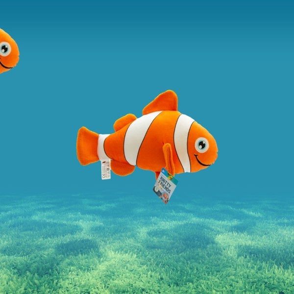 Rewind Plush Sea Creature Stuffed Toy Neyo The Clownfish Ocean Collection