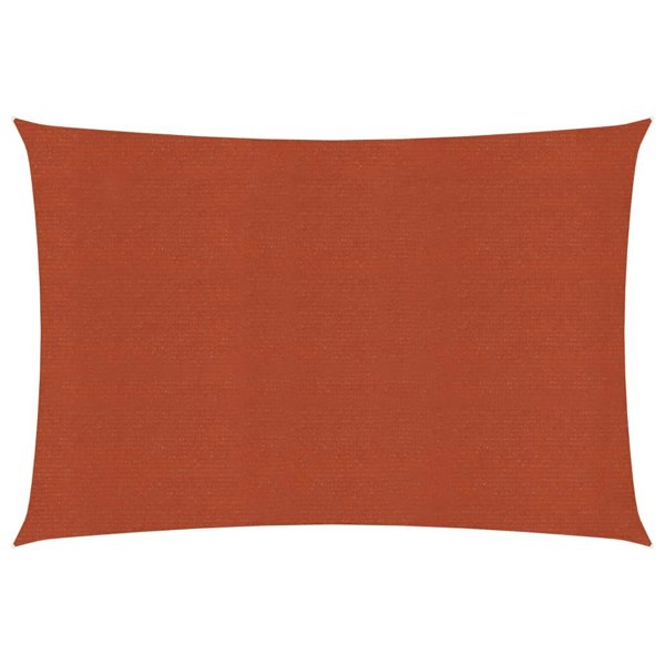 Berkfield Sunshade Sail 160 g/m�__ Terracotta 4x6 m HDPE