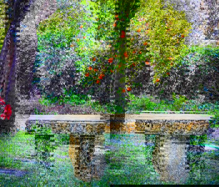 Pixie Goblin Magical Garden Bench