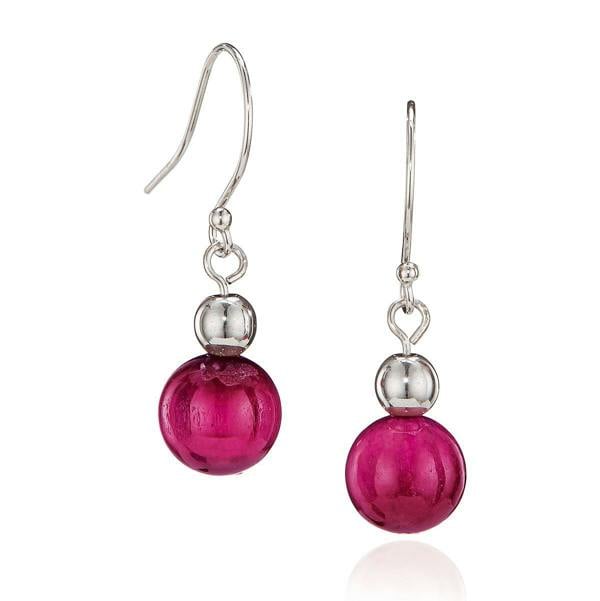 Pia Keep it Confident Cerise Tiger's Eye Earrings