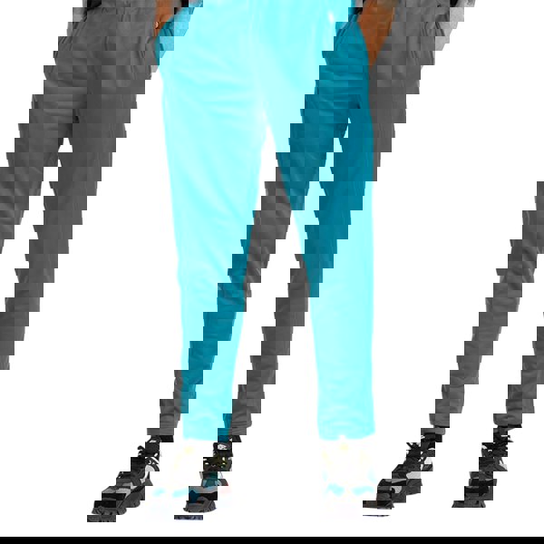 Umbro Mens Royale Tapered Leg Jogging Bottoms - Blue/White