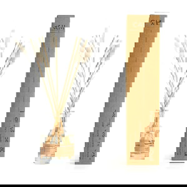 CAHM Peony, Rose & Oud Reed Diffuser - Clear