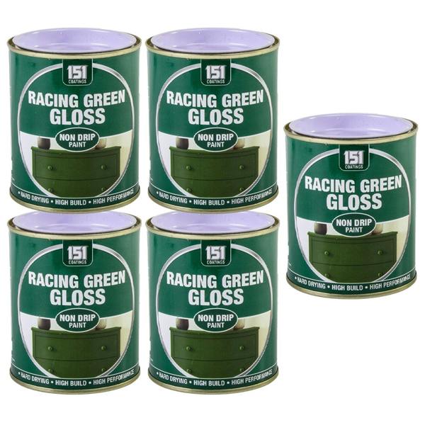 151 5X Racing Green Gloss Non-Drip Paint 300ml