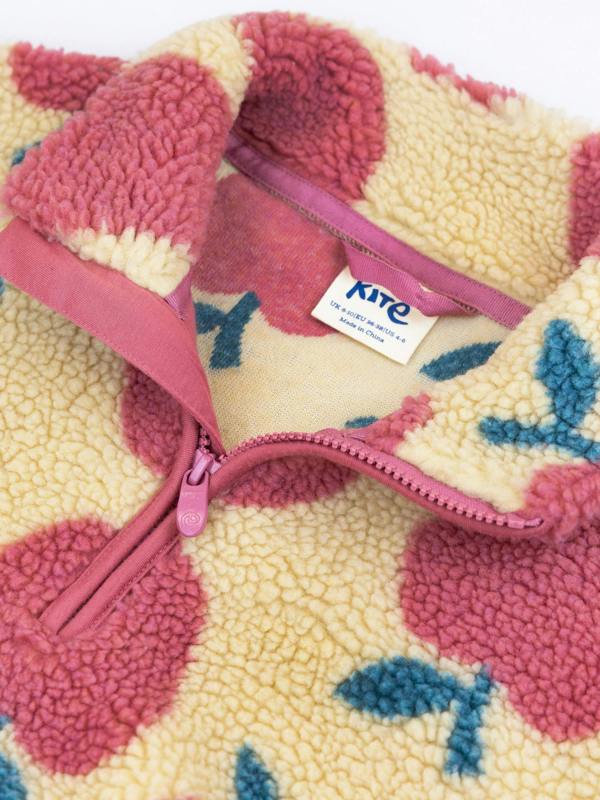 Kite Womens Apples Purbeck 1/4 Zip Teddy Fleece