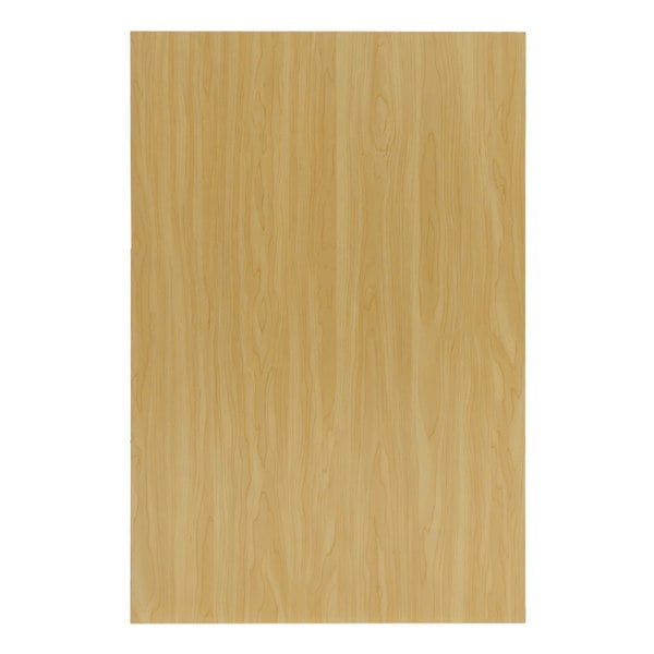 Maple countertop surface of the Triton LED Shop Counter Set, showcasing a smooth, natural wood grain texture and light color