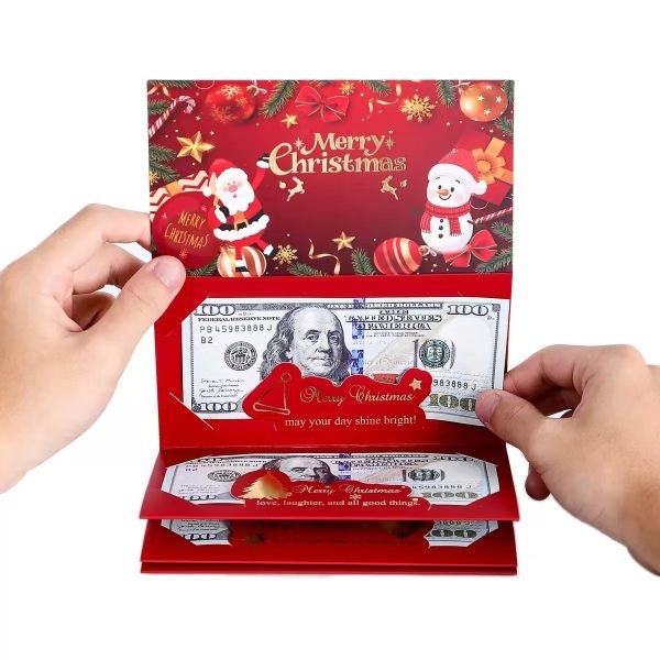 Leaper Christmas Hot-Stamped Foldable Red Envelope