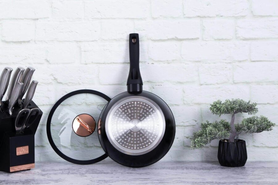 Berlinger Haus Deep Frying Pan Berlinger Haus BH-1643N Black Rose