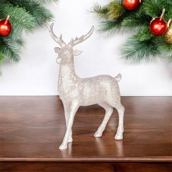 St Helens Polyresin Deer Champagne