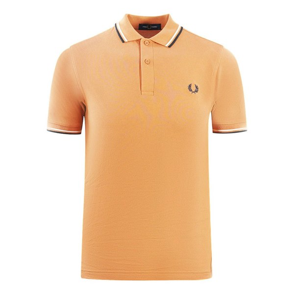 Fred Perry Twin Tipped M3600 P03 Polo Shirt - Court Clay