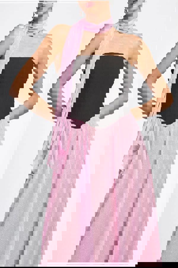 Glitter Chiffon Scarf AC02