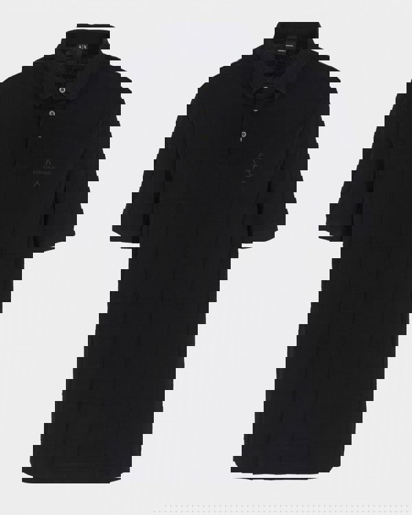 Armani Exchange Armani Exchange Mens Short Sleeve Polo Shirt 6DZFLJ ZJ2ZZ