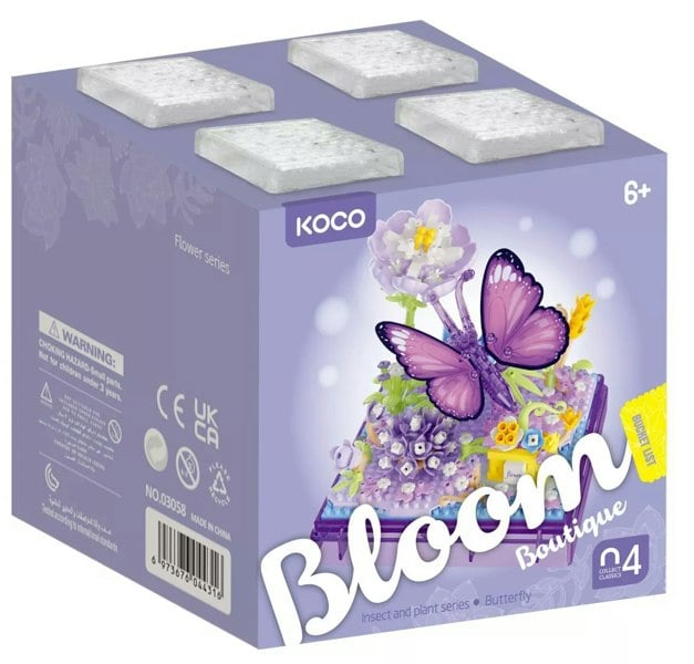 Nova Bloom Building Blocks Butterfly Garden